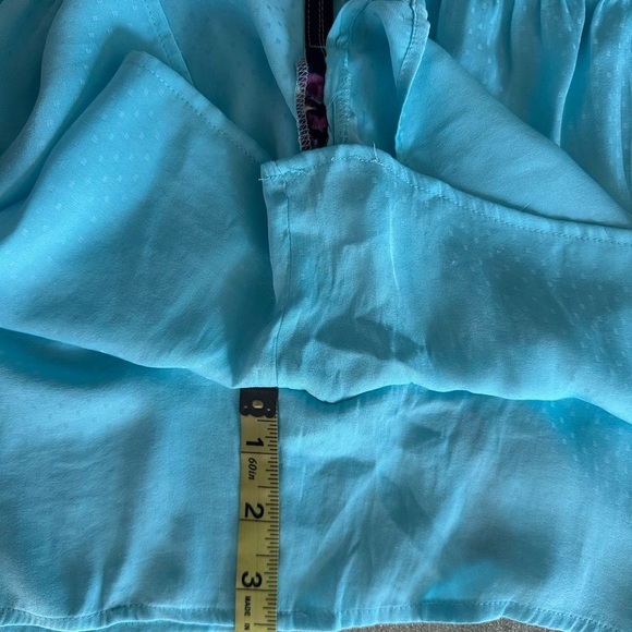 Van Winkle & Co.Blue Pajama Set with Notched Lapel and Short Sleeves (734) - Picture 12 of 15